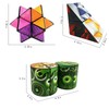 Magic Cube 2 in 1 Set Puzzle Brain Teasers Toy