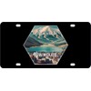 Taos Ski Valley New Mexico Travel Destination Souvenir Hexagon Design