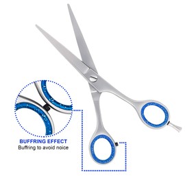 Hairdressing Scissors Hair Cutting Barber Scissors for Professional Hair Cutting Hairdresser Scissors Hair Cutting Stainless Steel Hair Cutting Shears for Salon Barbers, Men, Women, Children