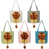 YOOLEETC Lion-Shaped Show Head Pet Canvas Shaped Shoulder Bag，Pet Out