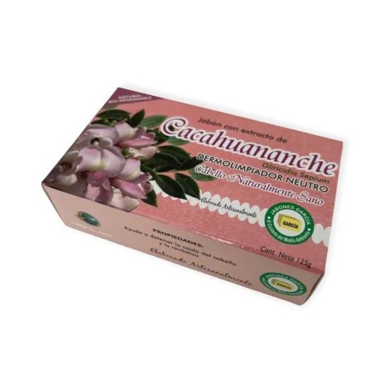 Jabón García Cacahuananche 5 Pz De 125g Ecológico Biodegrada