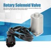 Rotary Solenoid Valve Safe Steel Housing Professional Craftsmanship Stable Performance