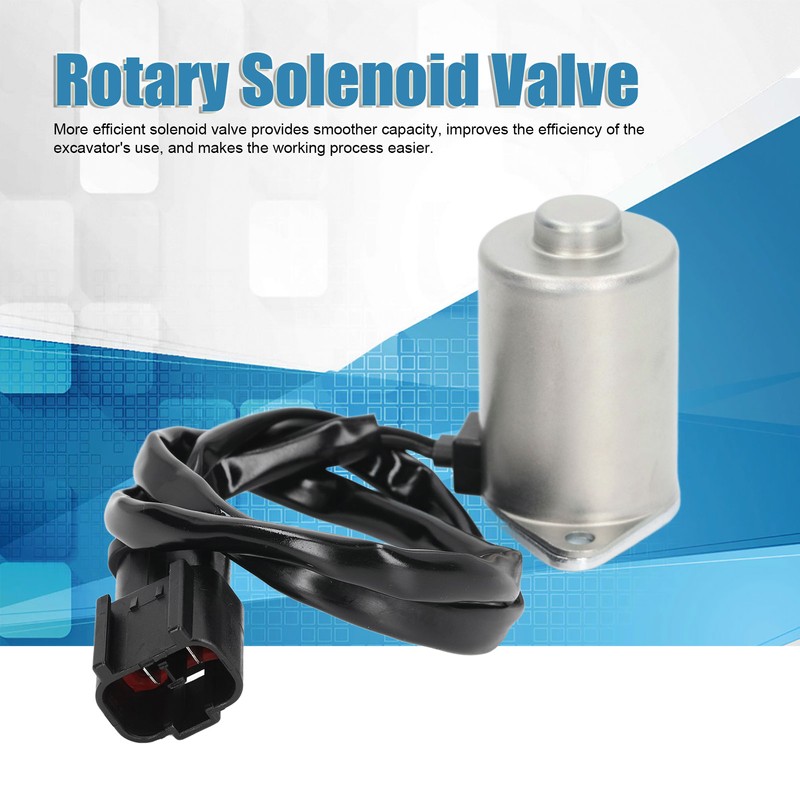 Rotary Solenoid Valve Safe Steel Housing Professional Craftsmanship Stable Performance