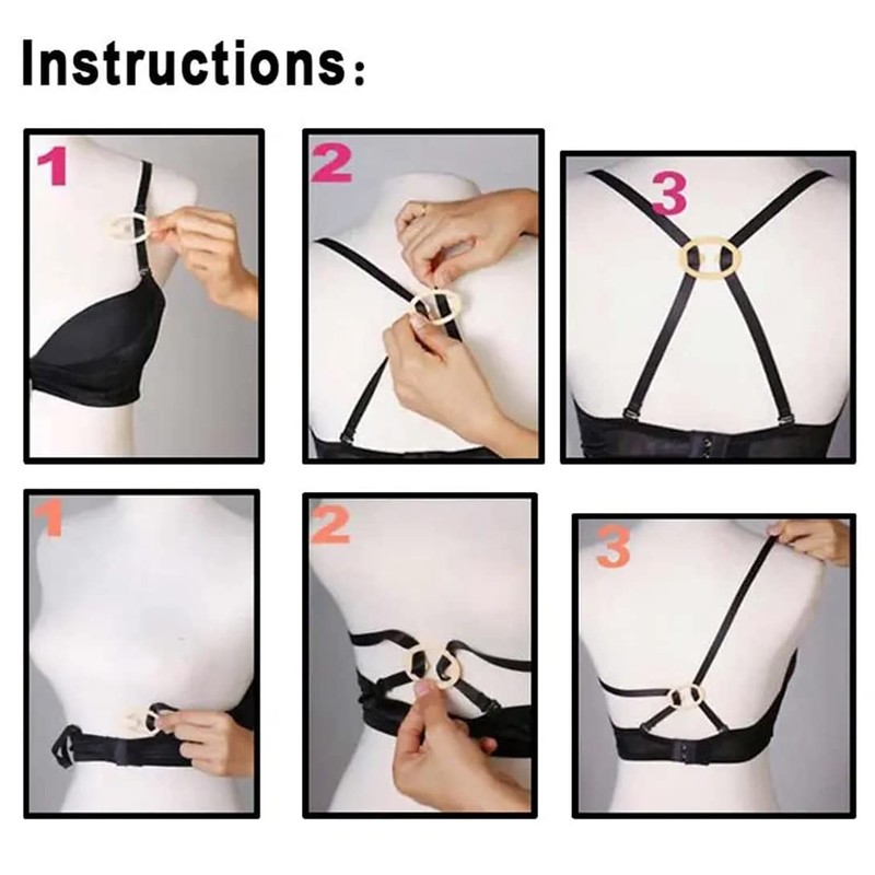 Bra Strap Clip, Women's Bra Strap Holder, Invisible Bra Straps