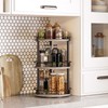 YATINEY 3-Tier Lazy Susan Organizer, Rotating Spice Rack, Spinning Organizer,