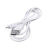 K-MAINS 5ft White Micro USB Data Sync Cable Charging Cord