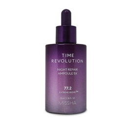 MISSHA Time Revolution Night Repair Purple Ampoule 5X 70ml Intensive Elasticity Ampoule / MISSHA 타임 레볼루션 나이트 리페어 보랏빛 앰플 5X 70ml 집중탄력앰플