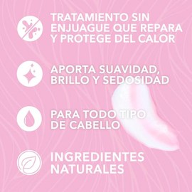 HIDRACOLOR - Hidra Tratamiento Leave-In 300 ml, Acondicionador sin Aclarado, Aporta hidratación, Humectación y Brillo, para Cabello Seco y Difícil de Manejar, Cabello Brillante y Sedoso