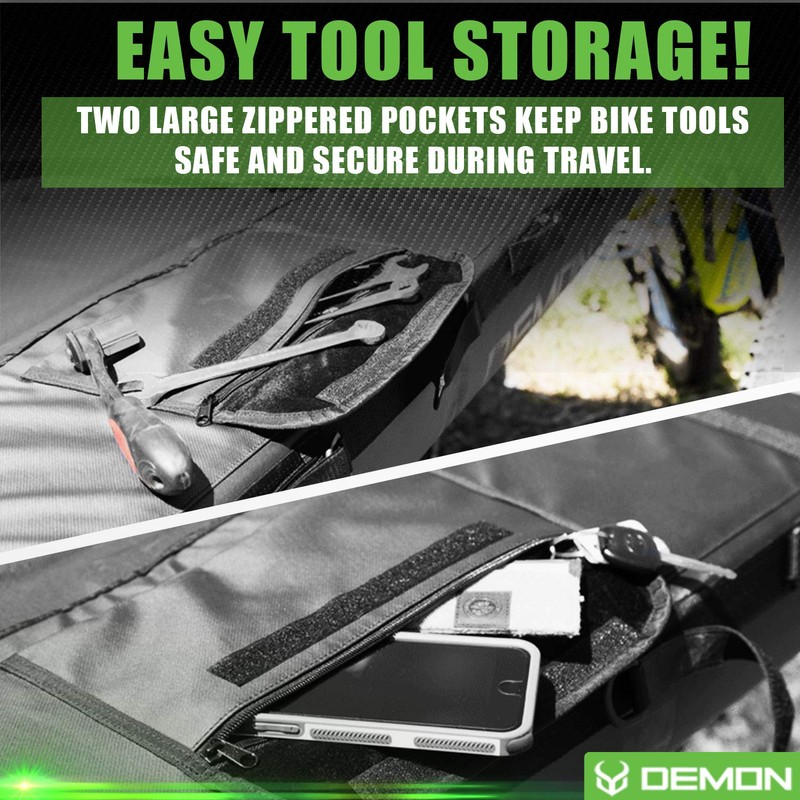 Demon Tailgate Pad for Mountain Bikes with Tool Pocket for
