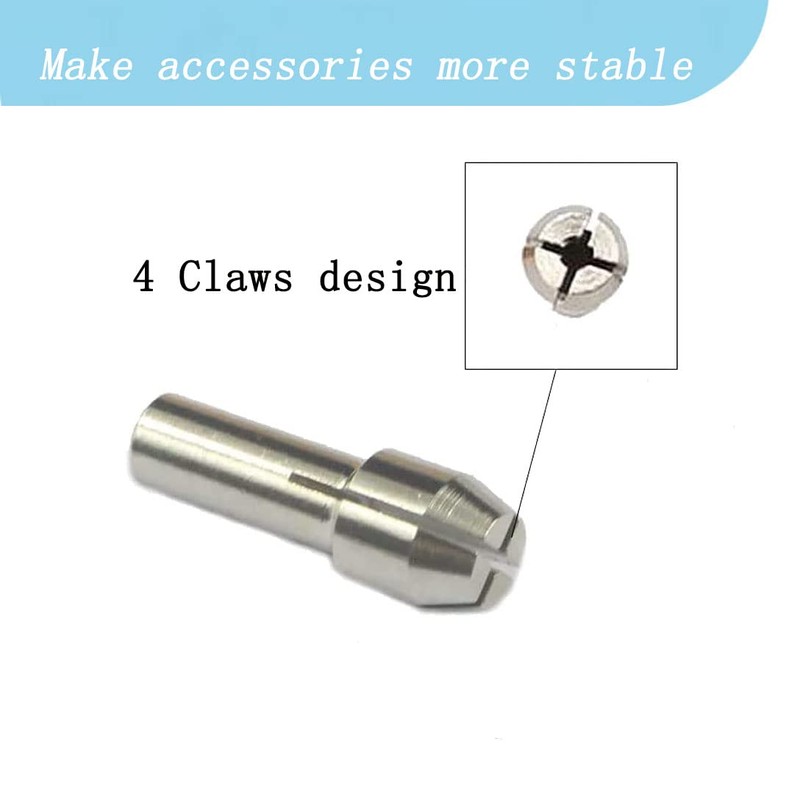 Luo ke 9Pcs Quickly Changed Rotary Collet Set Clamping Nut