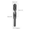 uxcell Reduced Shank Drill Bit 18.5mm Black Nitride Coated with