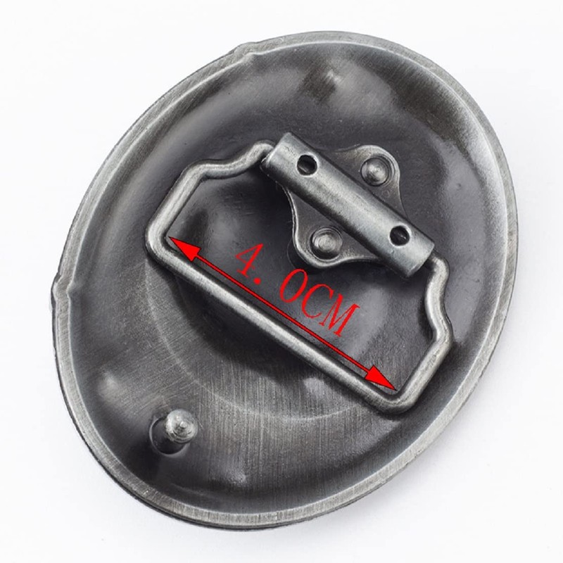 Norse Viking Bear Head Belt Buckle for Men - Punk