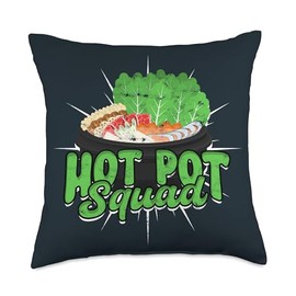Hot Pot Chinese Hot Pot Lover I Love Hot Pot Throw Pillow