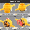 6 PCS PVC Pipe Threader Plumbing Tool Kit Tap and