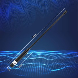 915MHz Antenna 10dBi Gain for Meshtastic LoRa Long Range Soft Whip Antenna, 20cm Omni SMA Male Black GT-7702 (2 Pack)