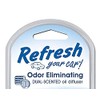 Refresh Your Car! E300865304 Dual Scent Diffuser, New Car/Cool Breeze
