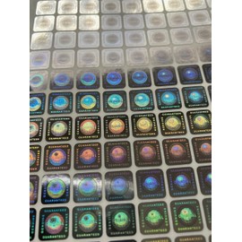 MM-products Hologram Stickers Tamper Proof Labels Original Security Holographic Stickers 10 mm (196)