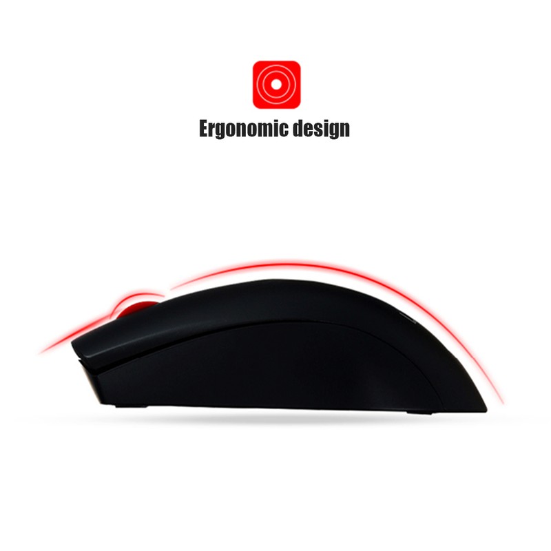 Lenovo M120 Pro Wireless Mouse 2.4GHz Laptop Mouse with USB