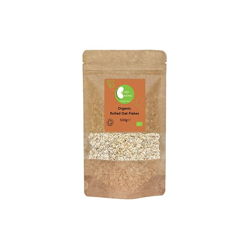 Organic Rolled Oat Flakes - Certified Organic- by Busy Beans