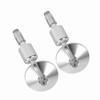 1 Pair 7/8" Round Handlebar Bar End Rear View Mirrors