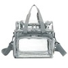 J.CARP Clear Lunch Tote Heavy Duty Stadium Bag Approved Durable