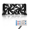 Glvvexa 5.5"(140mm) 12V RV Fridge Ventilation Cooling Fan for Fridge