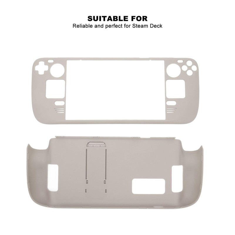 Protective Case for Steam Deck, Shockproof Kickstand Case, PC Stand