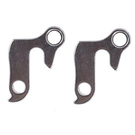 tooloflife 2 Stück Schaltwerk-Aufhänger aus Aluminiumlegierung, Fahrrad-Rückhaken-Schrauben, Schaltwerk-Aufhänger für Getriebe, Heckhaken, Typ 005