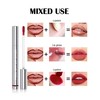 Jutqut 4Pcs Colorful Peel Off Lip Liner Set, Long-Lasting and