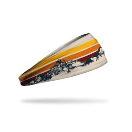 JUNK Brands Big Bang Lite - Diadema de montaña - Absorbe la humedad, tela de rendimiento, antideslizante, banda deportiva para hombres y mujeres, tall