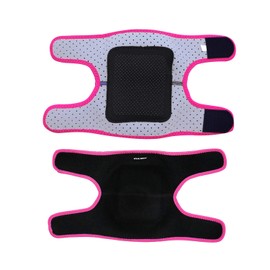 Protective Knee Pads for Children, Soft Adjustable Kids Kneepads with Thick Sponge, Protect The Knee, 1 Pair,Rose M