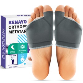 Orthopedic Metatarsal Pads,Ball of Foot Cushion with Gel Pad for Women and Men, Foot Pads for Ball Pain Relief, Morton's Neuroma, Metatarsalgia Support.