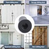 Sliding Barn Door Spacers, Matte Black Spacer, Pack of 2
