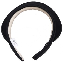 Glove It Women's Solid Visor, Black, Standard