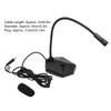 TAIDU USB Desktop Microphone 3.5mm Plug Play Computer Microphone with