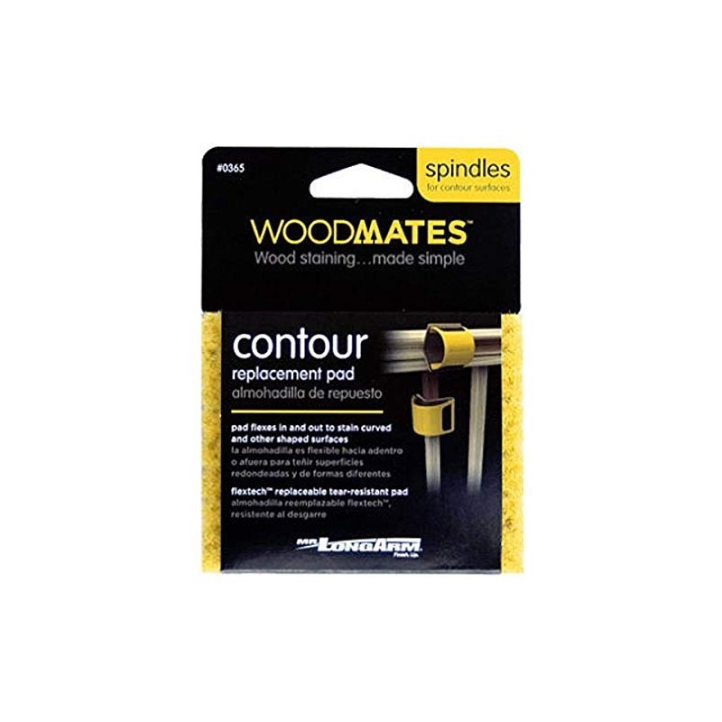 Mr. LongArm 0365 Woodmates Contour Stain Applicator Replacement Pad