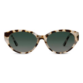 Peepers by PeeperSpecs Women's Villa Round Polarized Sun, Chai Tortoise, +0.00