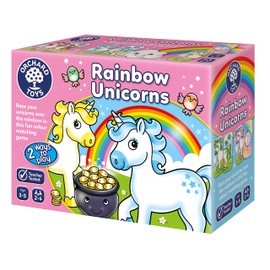 Orchard Toys Rainbow Unicorns Memory Matching Game For Learning Colours. First Board Game For 3+ Year Olds, Toddlers, Kids, Family Game. Perfect For Gifts, Party And Educational Toy