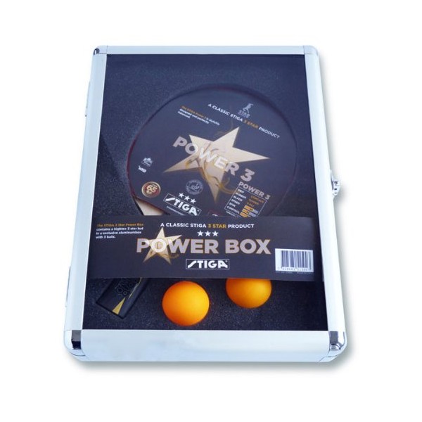 STIGA Power Box 3 Table Tennis Set