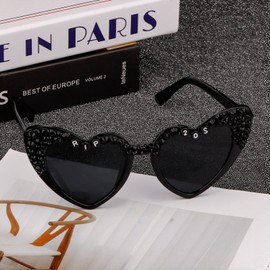 Vovii Rip 20s Birthday Glasses for Funny 30th Birthday Decorations, Black 30th Birthday Sunglasses for 30th Birthday Party Supplies Decor Dress Outfit for Women, Happy 30th Birthday Decorations