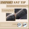 YoungSee Itip Human Hair Extensions Blonde 22 Inch I Tip