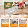 Stainless Steel Shredder Knife, Multifunctional Vegetable Cutter Cabbage Shredder for