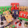 HOWAF 8pcs Christmas Wrapping Paper, Nutcracker Wrapping Paper Xmas Gift