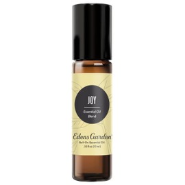 Edens Garden Joy Essential Oil Roll-On Blend- 100% Pure Premium Grade, Natural, Therapeutic, Aromatherapy, Kid & Skin Safe, The Best for Gifts, Comfort, Relaxation Pre-Diluted 10 ml (.33 fl oz)