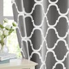 Melodieux Moroccan Fashion Thermal Insulated Room Darkening Blackout Grommet Curtains