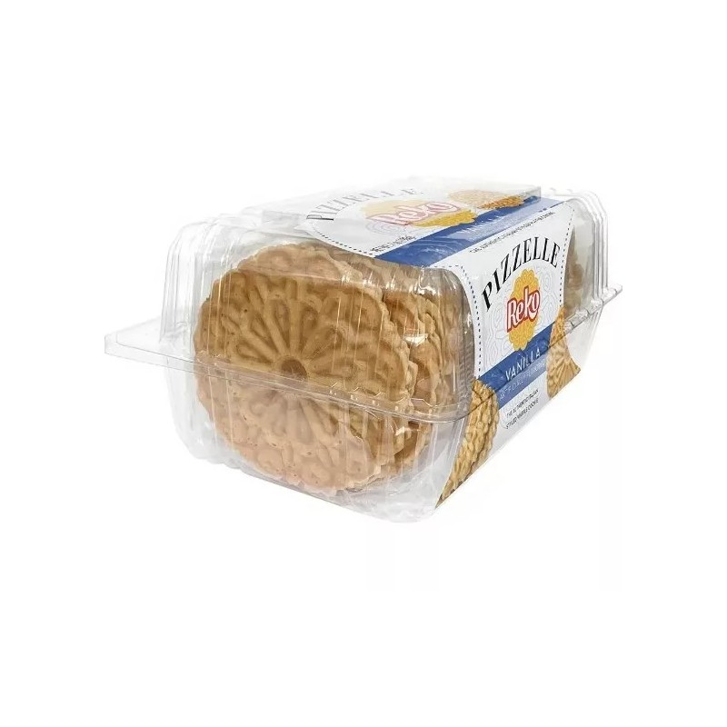 Reko 2 Packs - Reko Vanilla Pizzelle Italian Waffle Cookie