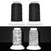 SunBling Reflective Embroidery Machine Thread for Sewing, 2 Pack Reflect