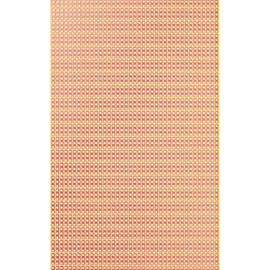 Rademacher 790-5 3 Strip Grid Printed Circuit Board (Pack of 25) Hard Paper 160 x 100 mm, Pitch 2.54 mm, 39 Conductor Traces Point Chain Rows, Copper Coating on One Side 35 µm, PCB 1.6 mm Thick