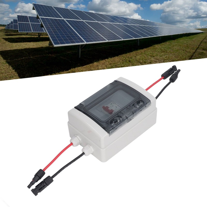 DC Circuit Breaker Overload Protection PV Solar Disconnect Switch with