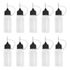 10 pcs punta de aguja aplicador de pegamento Botella Bricolaje,